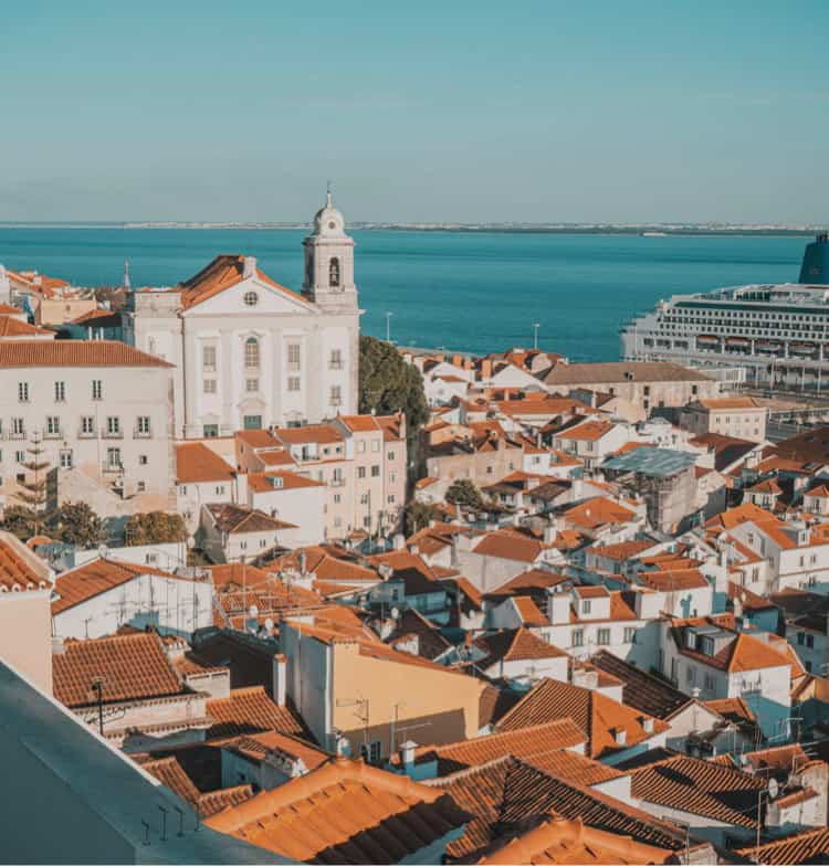 Mandriola de Lisboa vista tejo